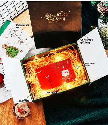 Christmas Gift Set - Spreading Holiday Joy and Warm Wishes, Perfectly Dressing Your Gifts with a Touch of Ceremony