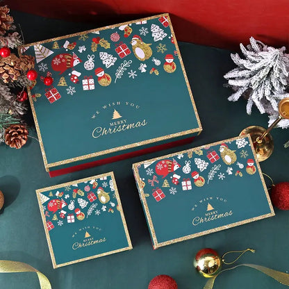 Holiday Christmas Gift Box - Spreading Festive Joy and Showcasing Gift Elegance