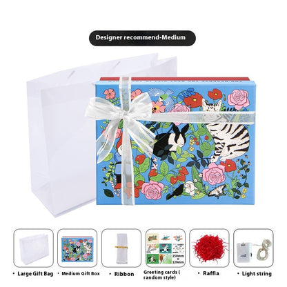 Natural Artistic Gift Box – Elevate Your Special Moments and Share Warmth and Joy