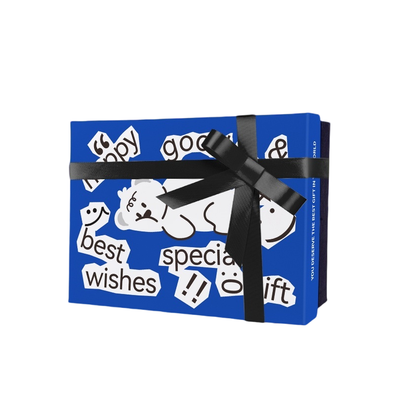 Adorable Blue Gift Box – Fun, Motivational, and Perfect for Every Occasion